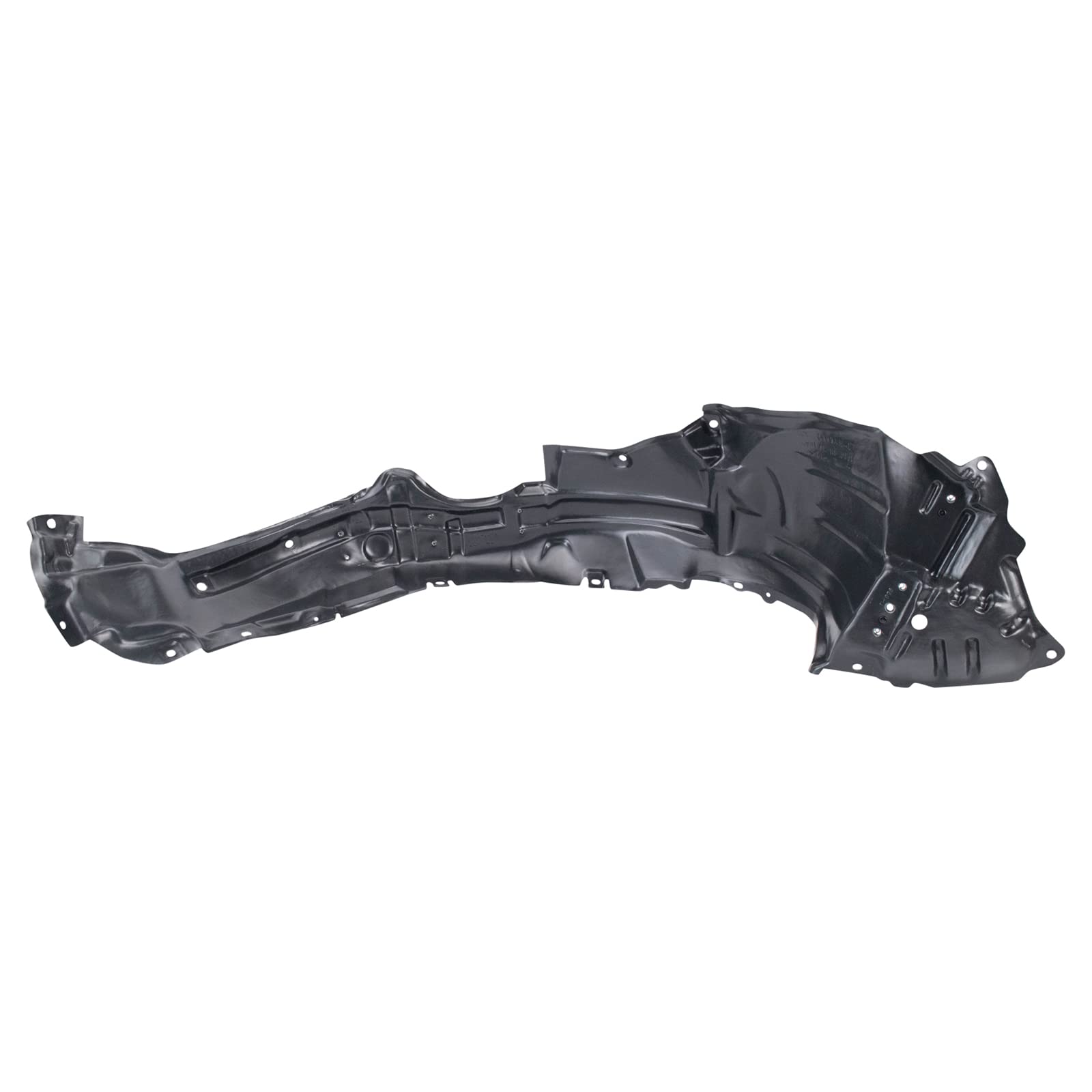 Trq Inner Fender Liner Set Compatible With 2015-2017 Toyota Prius V To1248208 To1249208