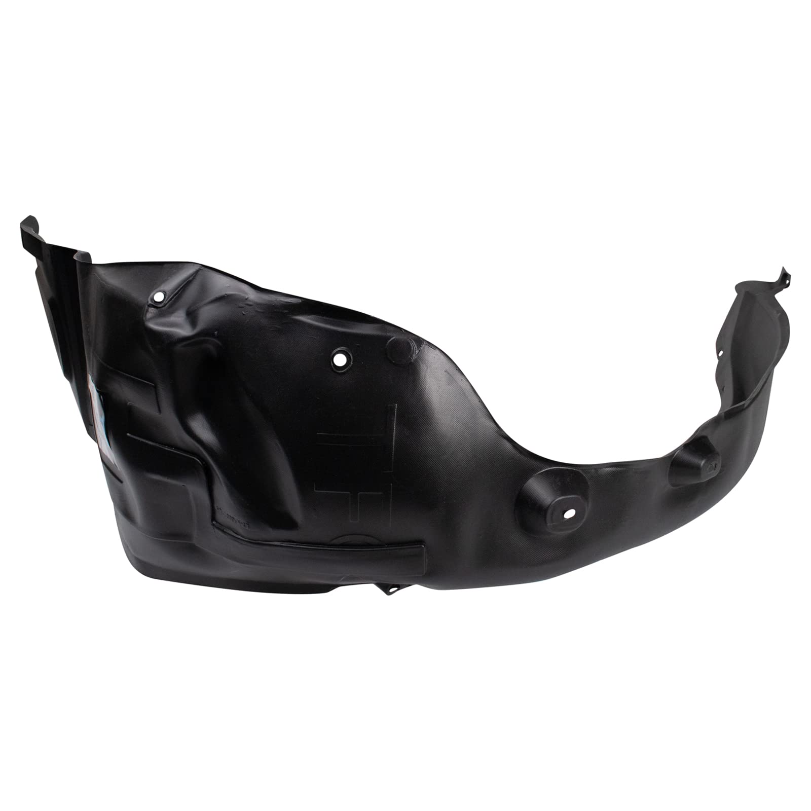 Trq Front Inner Fender Liner Set Compatible With 2012-2013 Kia Optima Ki1248123 Ki1249123