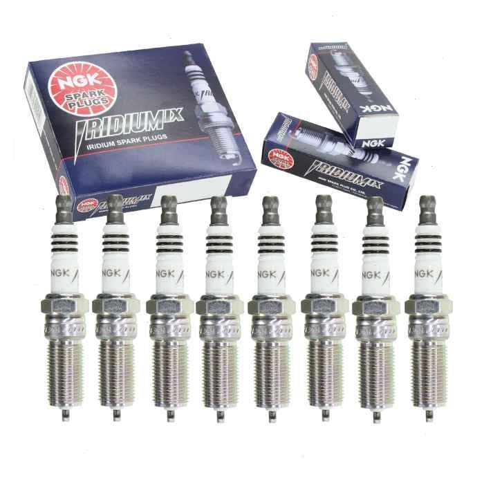8 pc NGK Iridium IX Spark Plugs compatible with Chevrolet Corvette 6.2L V8 2014-2019