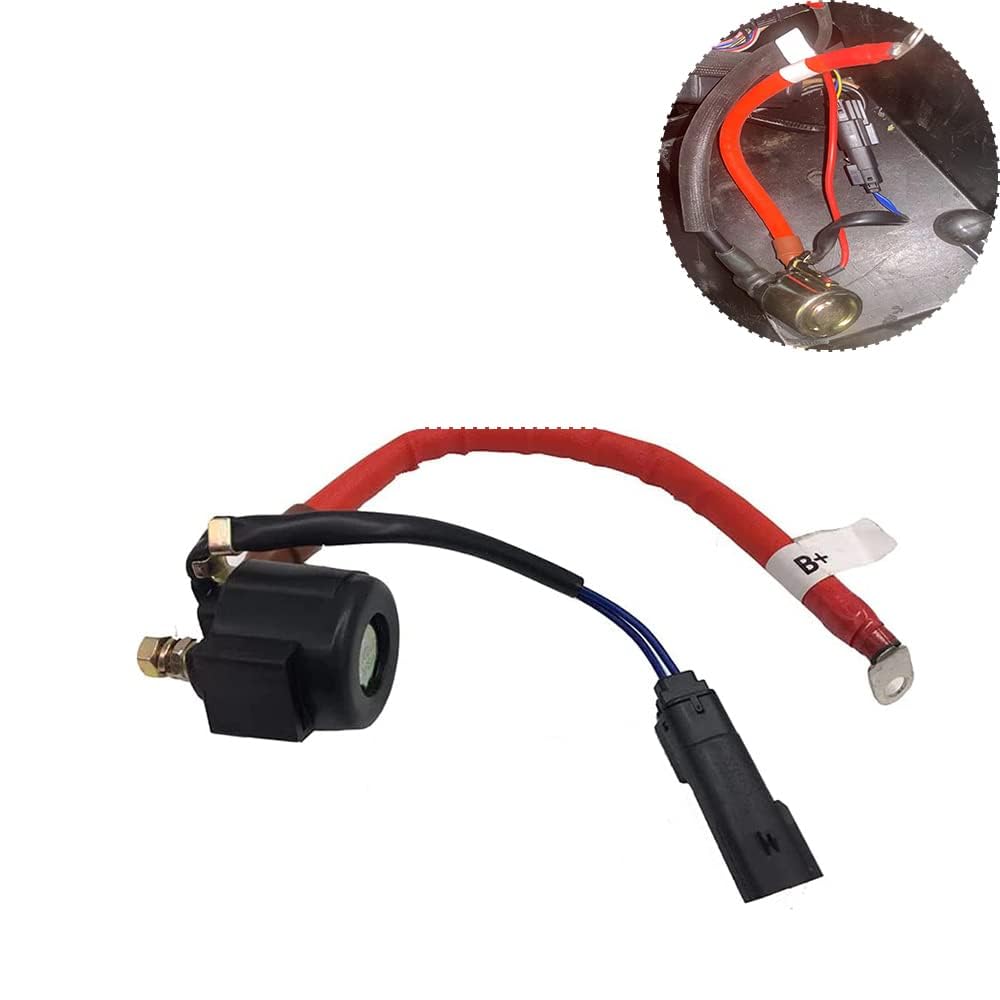 Chikia Hisun 550 750 Starter Solenoid Relay Compatible For Hisun Utv Atv Sector 450,550,750,Vector 400,500,700 Strike 550 800 Coleman 550 750 Cub Cadet Challenger 550 750