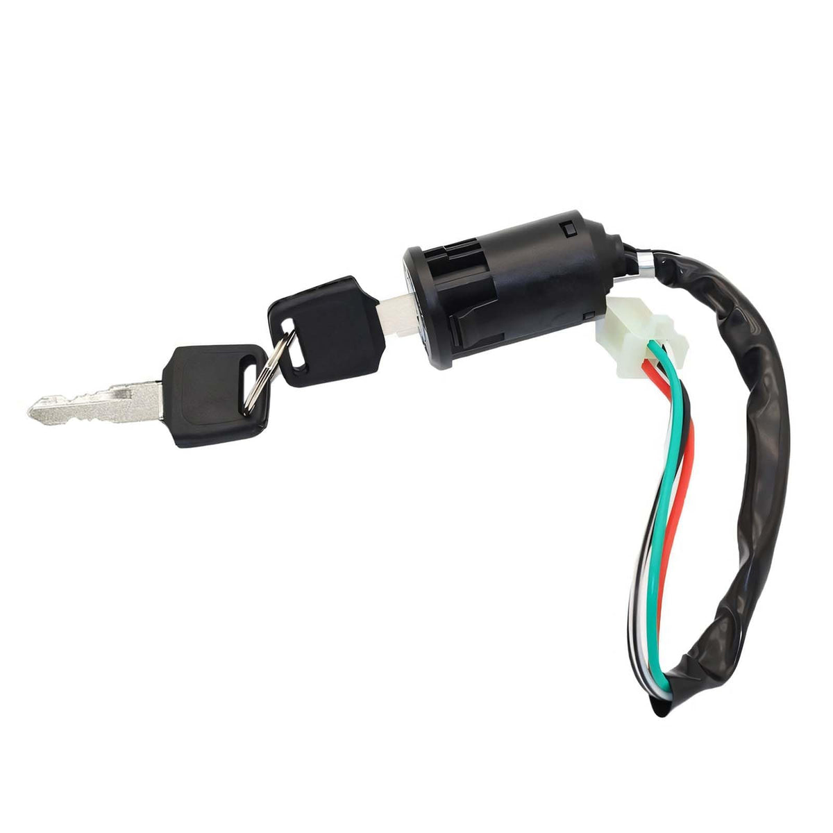 SUPAOSPG Ignition Switch with Keys 4 Wire for 50cc 70cc 90cc 110cc 125cc 150cc 200cc 250cc Taotao Buyang Coolster Kazuma Sunl Ch