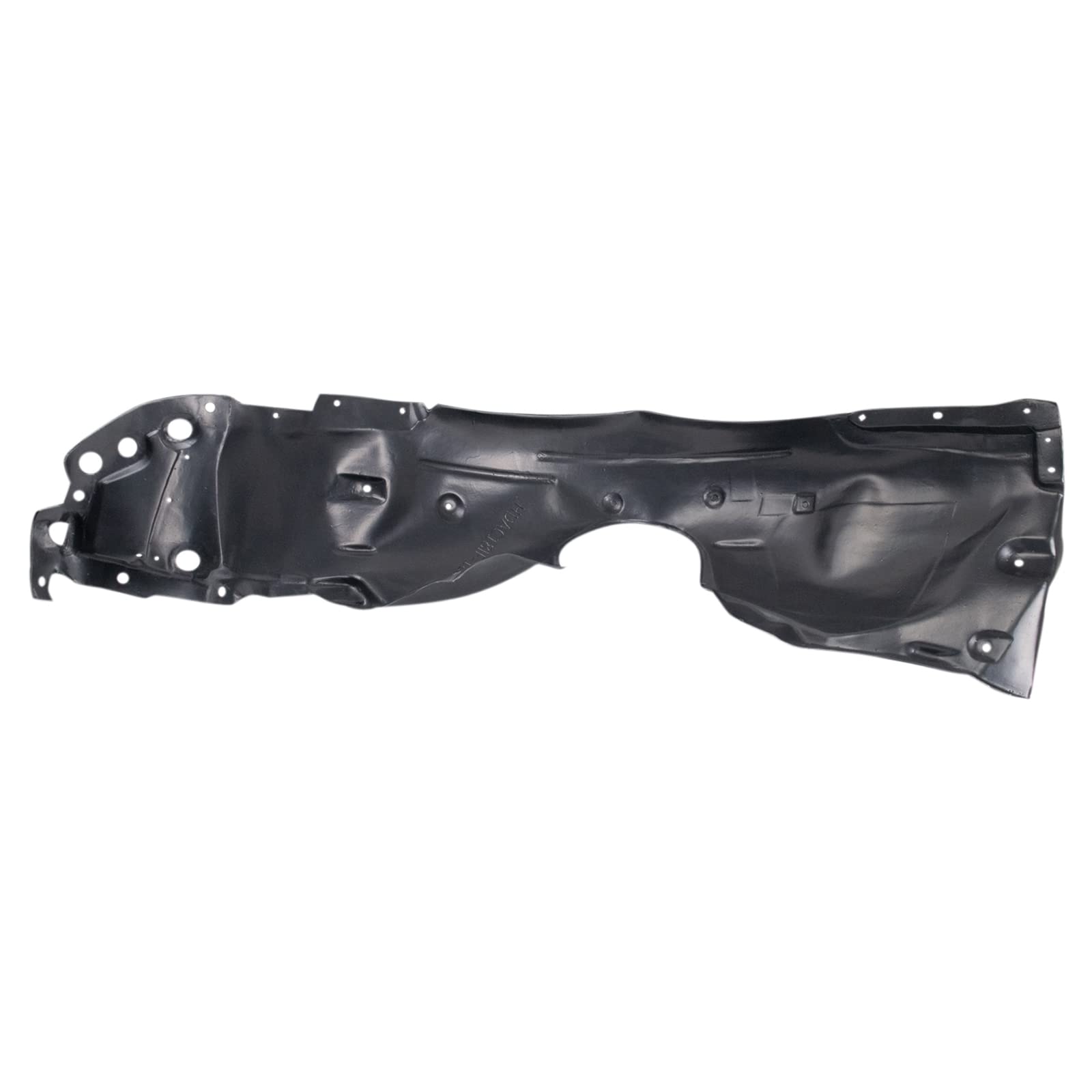 Trq Front Inner Fender Liner Set Compatible With 2018-2022 Honda Accord Ho1248180 Ho1249180