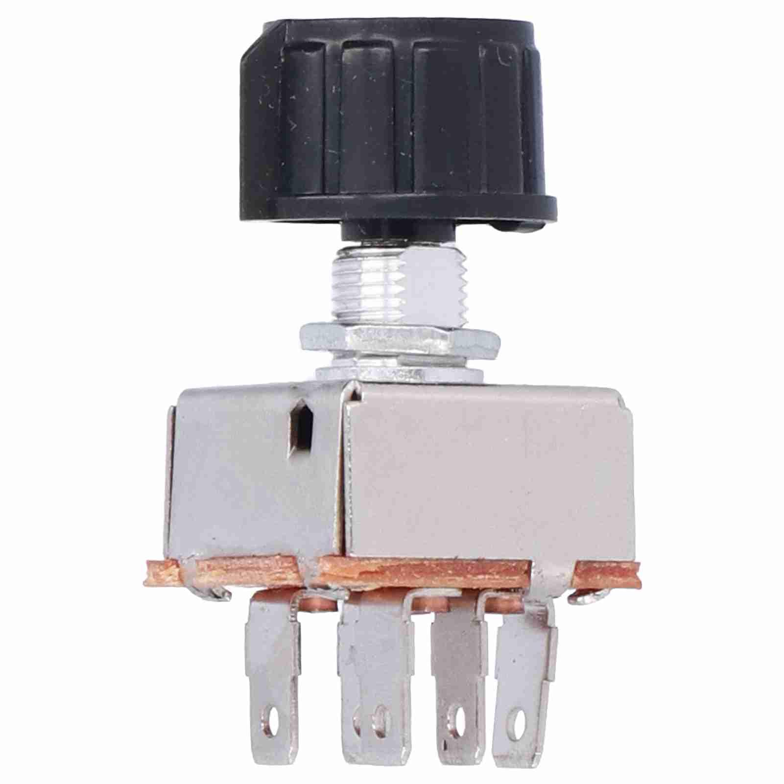 Rotary AC AIR Conditioning 4 Speed Blower Switch, Car Fan Switch Fan Motor Switch for Universal Volume Control Rotating Plastic