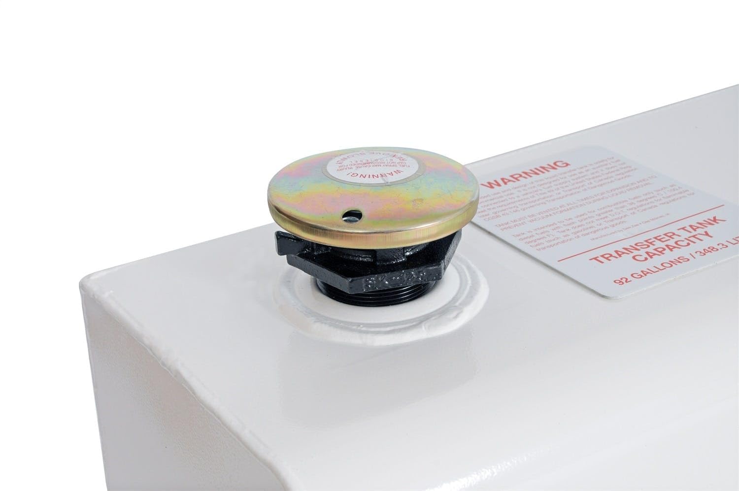 Dee Zee Dz92756S (111 Gallon) L-Shape Transfer Tank - White Steel