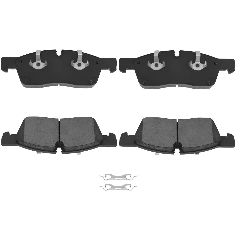 SCITOO Disc Brake Pads Kits D1629-8856 Ceramic Front Brake Pads Set Fit For Dodge For Durango 2017-2020,For Jeep For Grand Chero