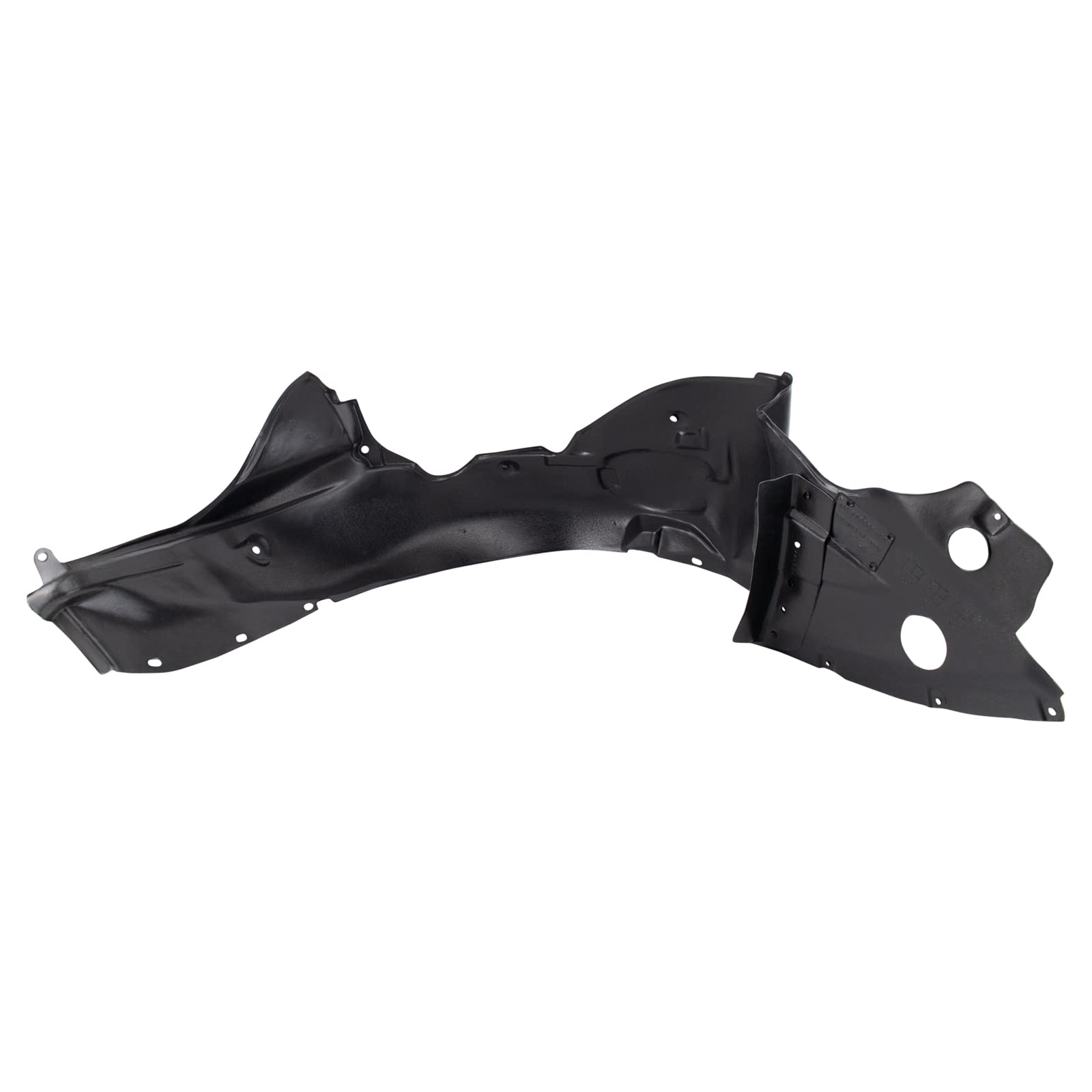 Trq Inner Fender Liner Set Compatible With 2010-2011 Mercury Milan Fo1248152 Fo1249152