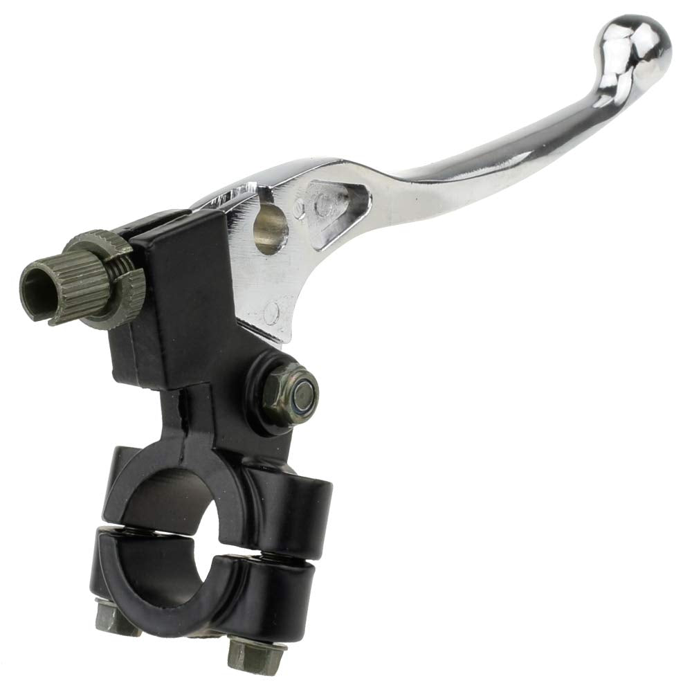 7/8' Left Clutch Brake Handle Lever Perch Compatible With Kawasaki Kx60 Kx125 Klx110 Kdx200 Kdx220R Kdx250 Yamaha Suzuki 50Cc 80Cc 70Cc 100Cc Ssr 125Cc 250Cc Stomp Pit Dirt Motor Bike Motocross Parts