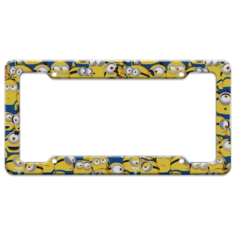 Graphics & More Minions Minion Collage License Plate Tag Frame