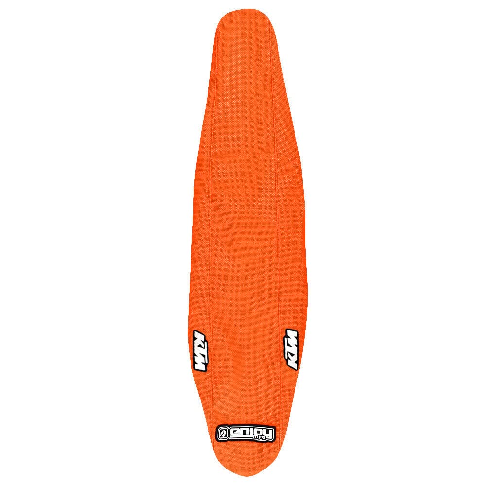 Enjoy Mfg Seat Cover - Compatible Fit For 2019-2022 Ktm Sx - Sxf 125-450 - Part #173 (All Orange Standard Ktm Logos)
