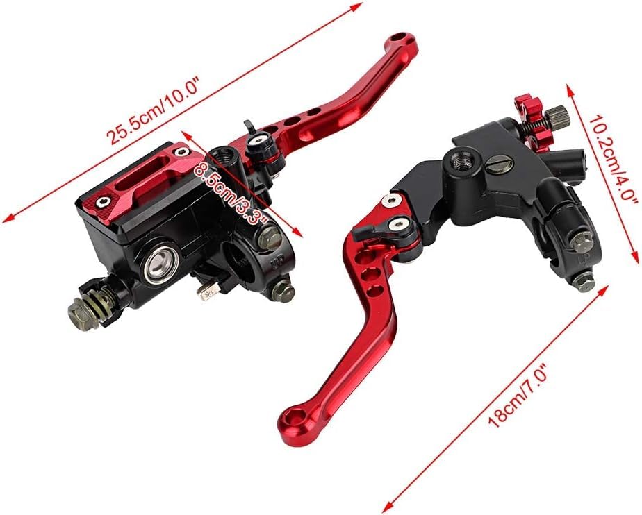 Longzhuo Motorcycle Brake Clutch Lever 1 Pair 7/8'' 22Mm Folding Levers Aluminum Alloy Universal For Honda Kawasaki Suzuki Yamah