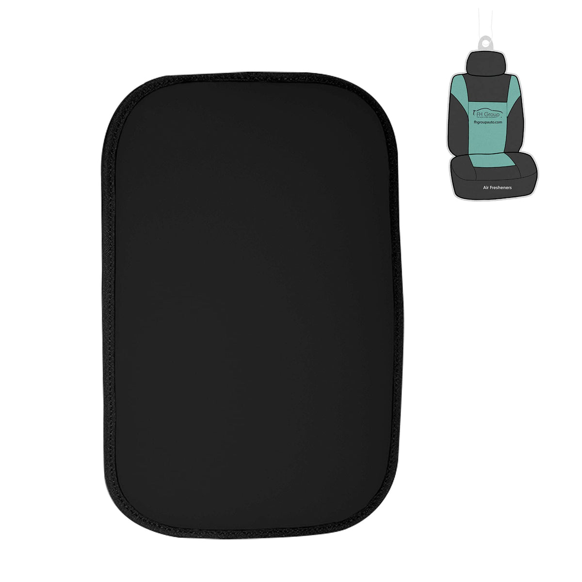 FH Group Water-Resistant Neosupreme Center Console Armrest Cushion Cover Protector with Gift- Universal Fit for Cars Trucks and 