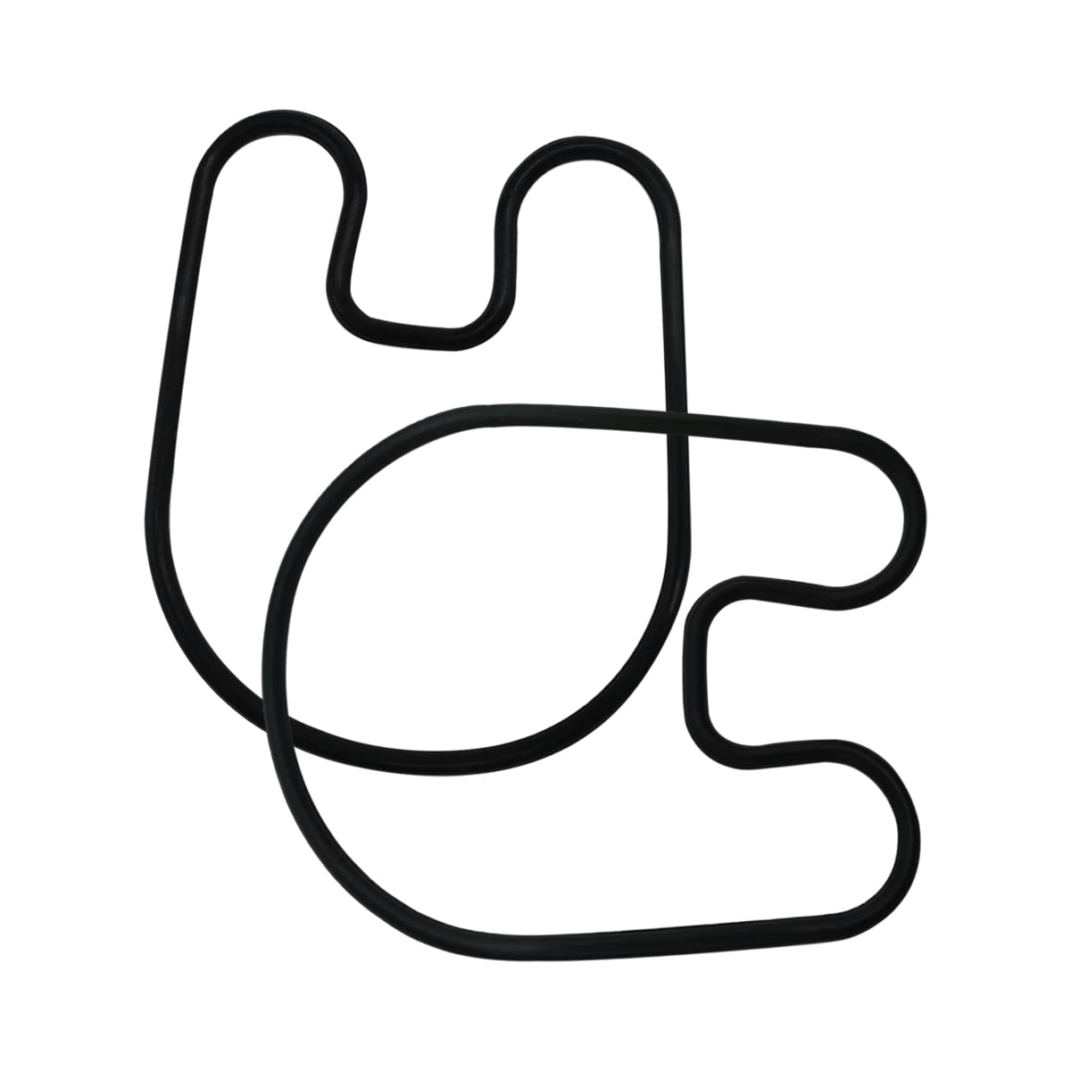 Ette Pair Of Transom Assembly O-Ring Gimbal Exhaust Seal Pipe Replaces Mercruiser 41802 9F-116-07 Alpha/Bravo