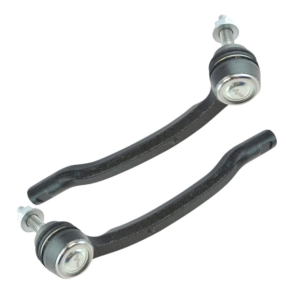 TRQ Front Outer Tie Rod Set Compatible with 2001-2002 Volvo V70 2003-2007 XC70 2003-2014 XC90