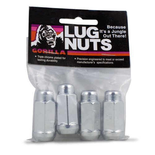 Gorilla Automotive 41147Xlb Extra Long Acorn Lug Nuts (14Mm X 1.50 Thread Size)