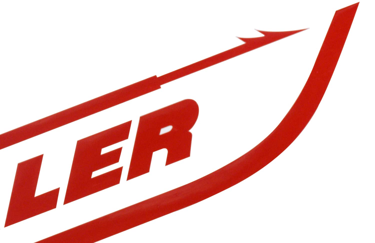 2Pc Boston Whaler Stickers Decal Boat Outboard Motor Fit for Whaler Hull Marine Grade (Red)