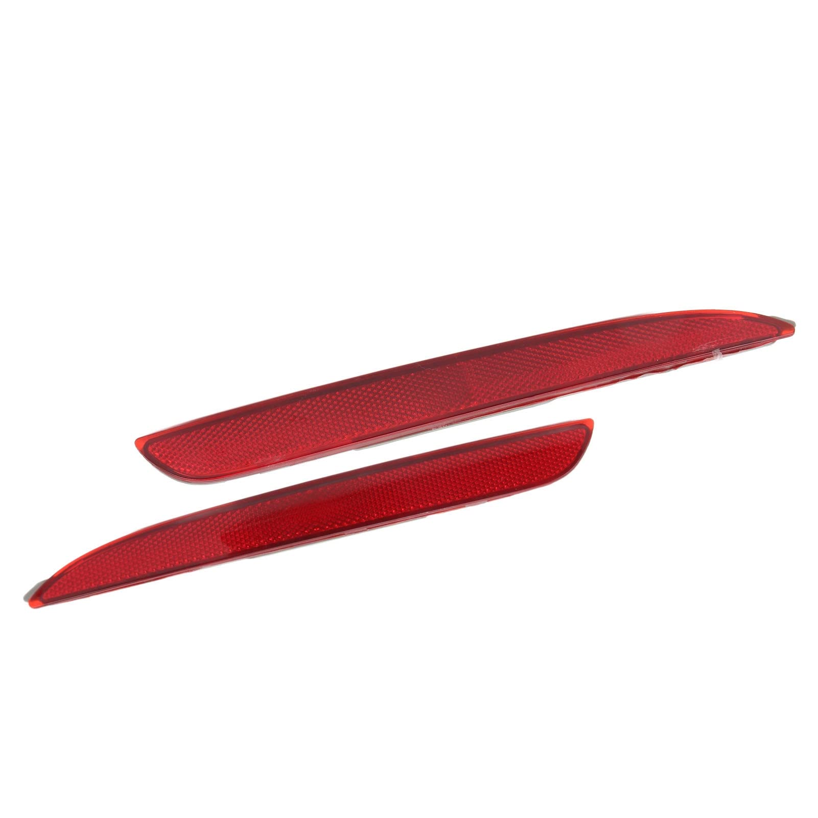 Rear Bumper Reflector Lamp 1 Pair Left Right Rear Bumper Reflector BFF4 51 5L0AF Tail Warning Light Replacement for Mazda 3 2008