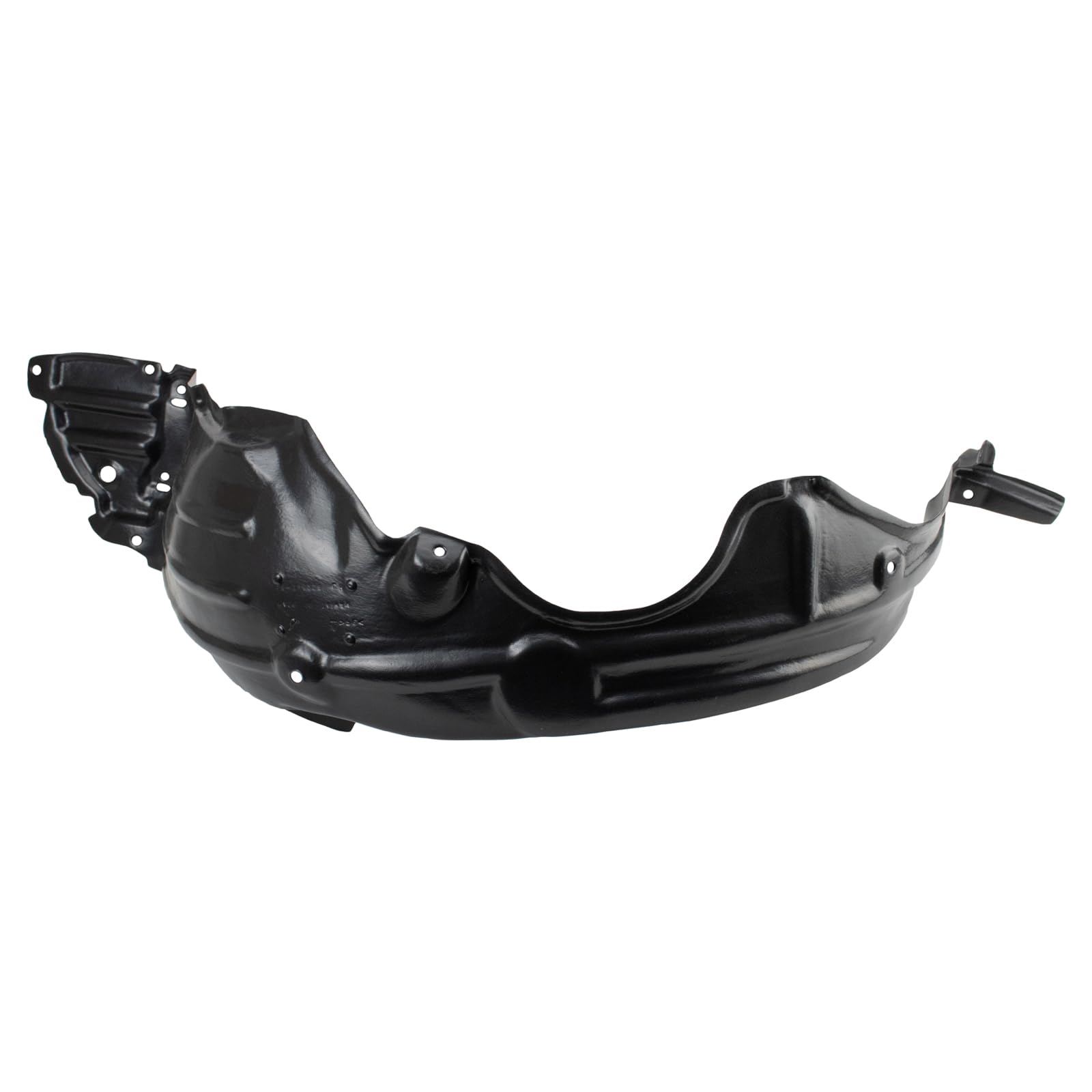 Trq Front Inner Fender Liner Set Compatible With 2007-2012 Toyota Yaris To1250120 To1251120