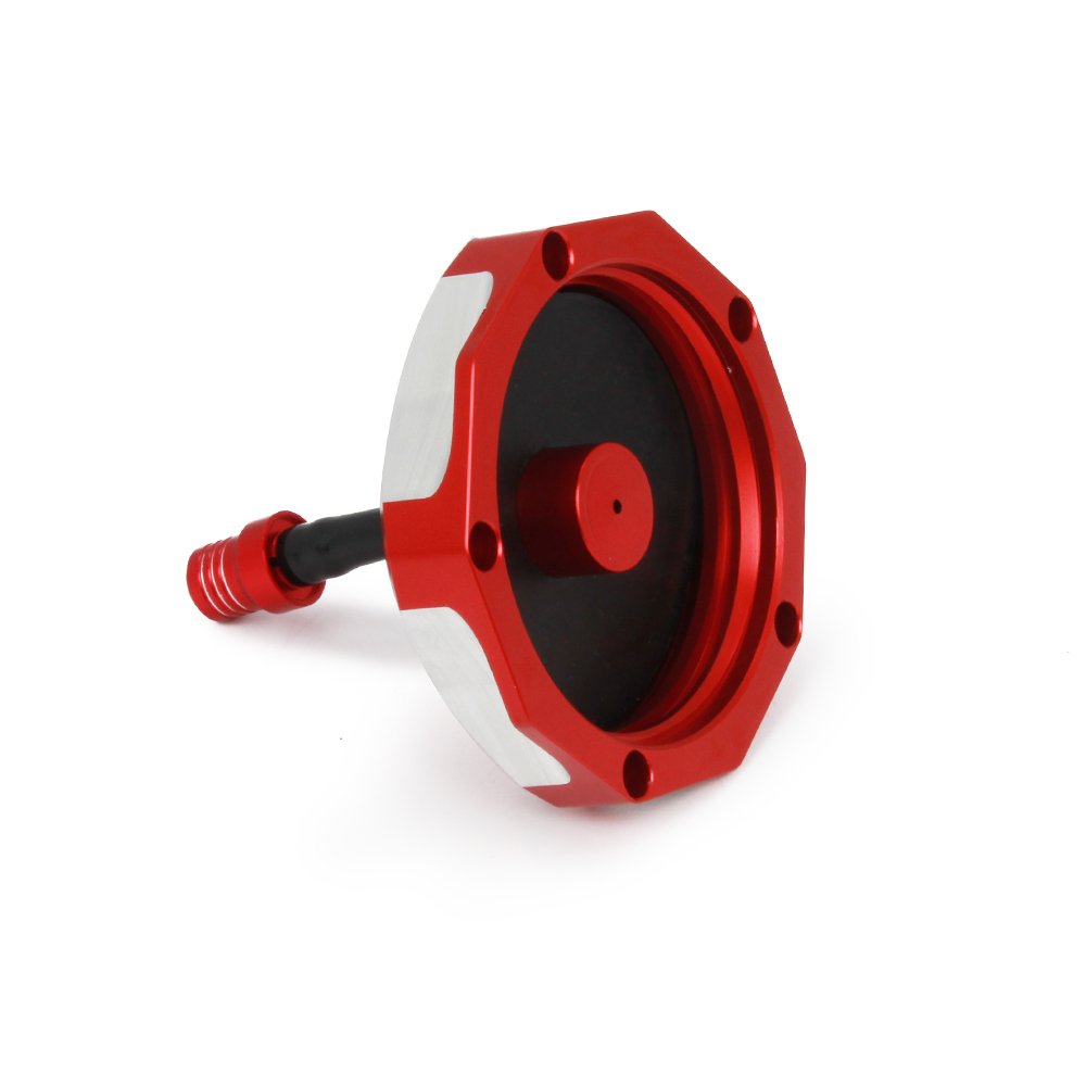 CNC Gas Fuel Tank Cap Cover With Breather Valve Air Vent Hose Tube For TRX90 TRX250 Recon TRX250EX Sportrax TRX350 TRX400 Ranche