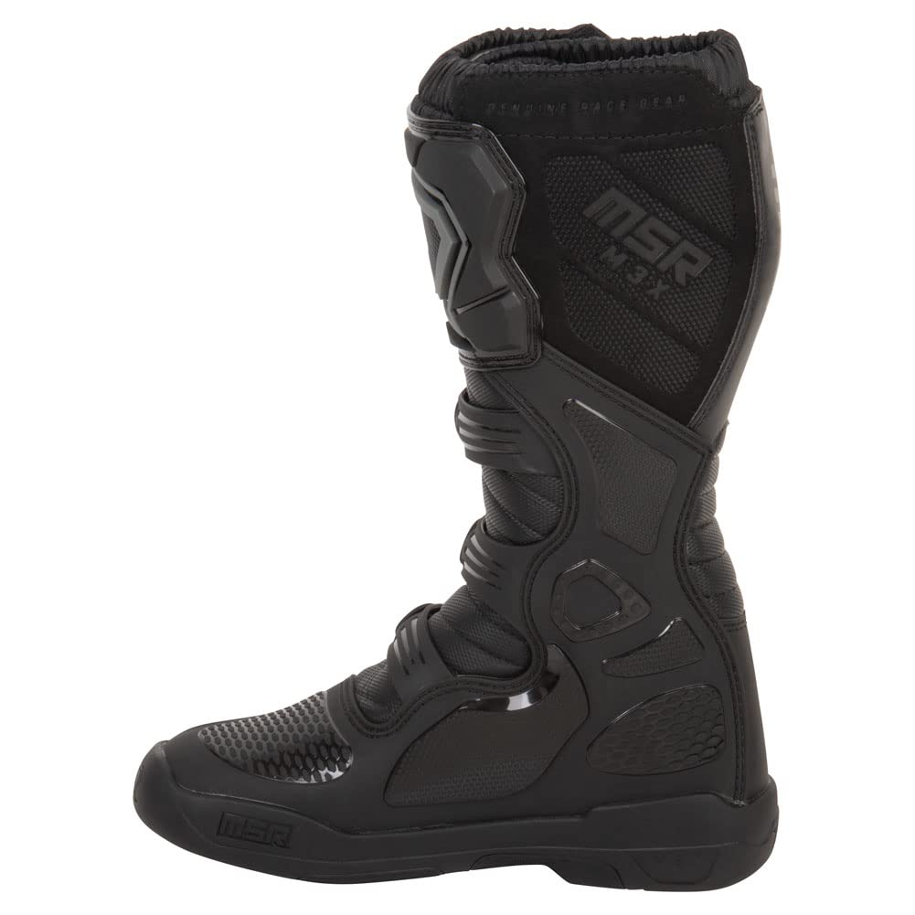MSR M3X Motocross Boot (10, Black)