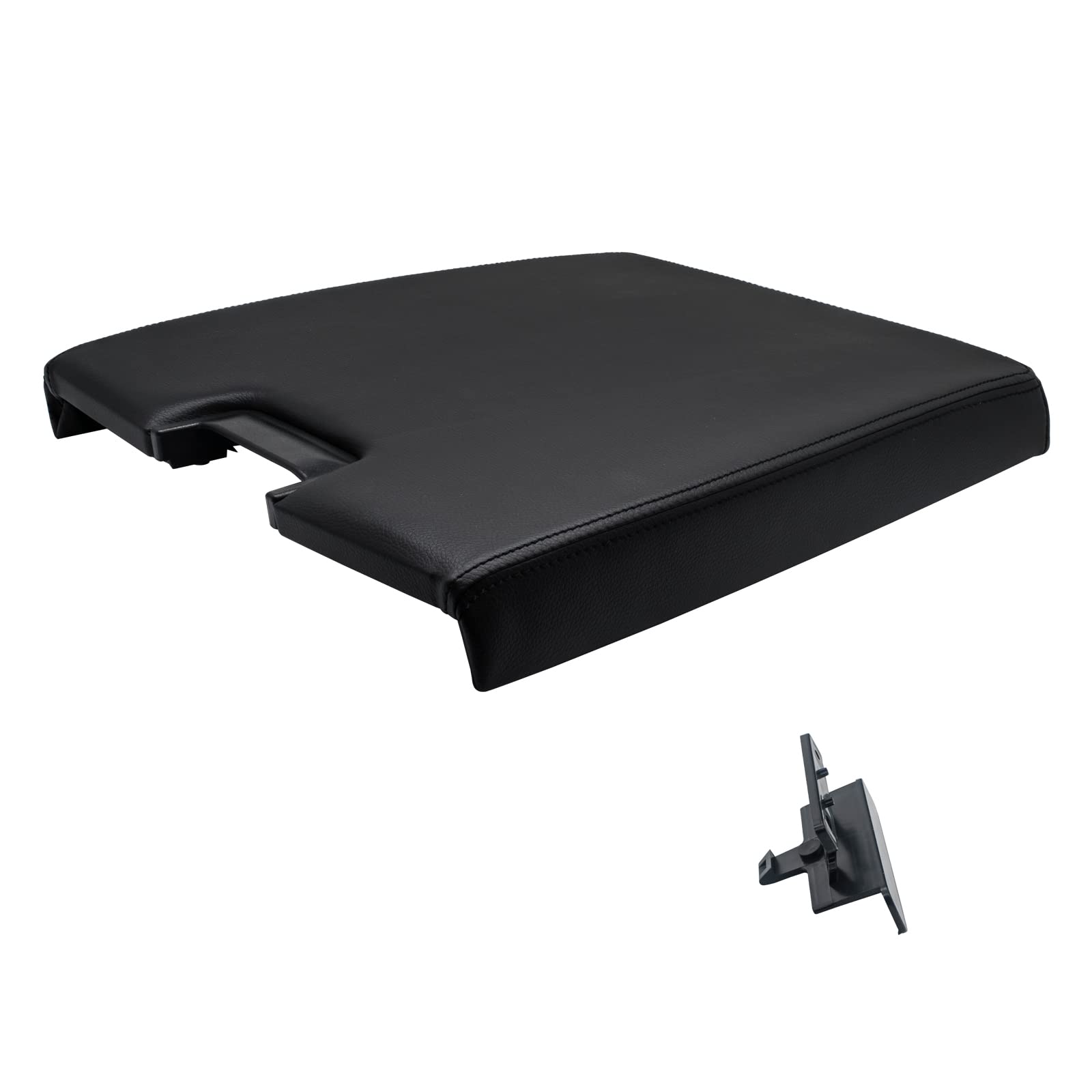 Nhiles Center Console Lid Kit With Latch Compatible With 2007-2013 Chevy Tahoe/Avalanche/ 2008-2014 Silverado/Gmc Yukon(Xl)/Sier