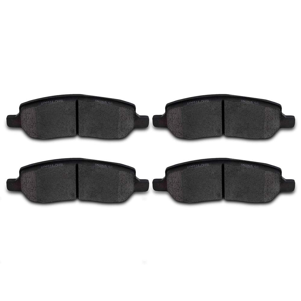 Cciyu D1172 Ceramic Rear Brake Pad Set Fit For 2006-2011 For Buick Lucerne,2006-2011 For Cadillac Dts
