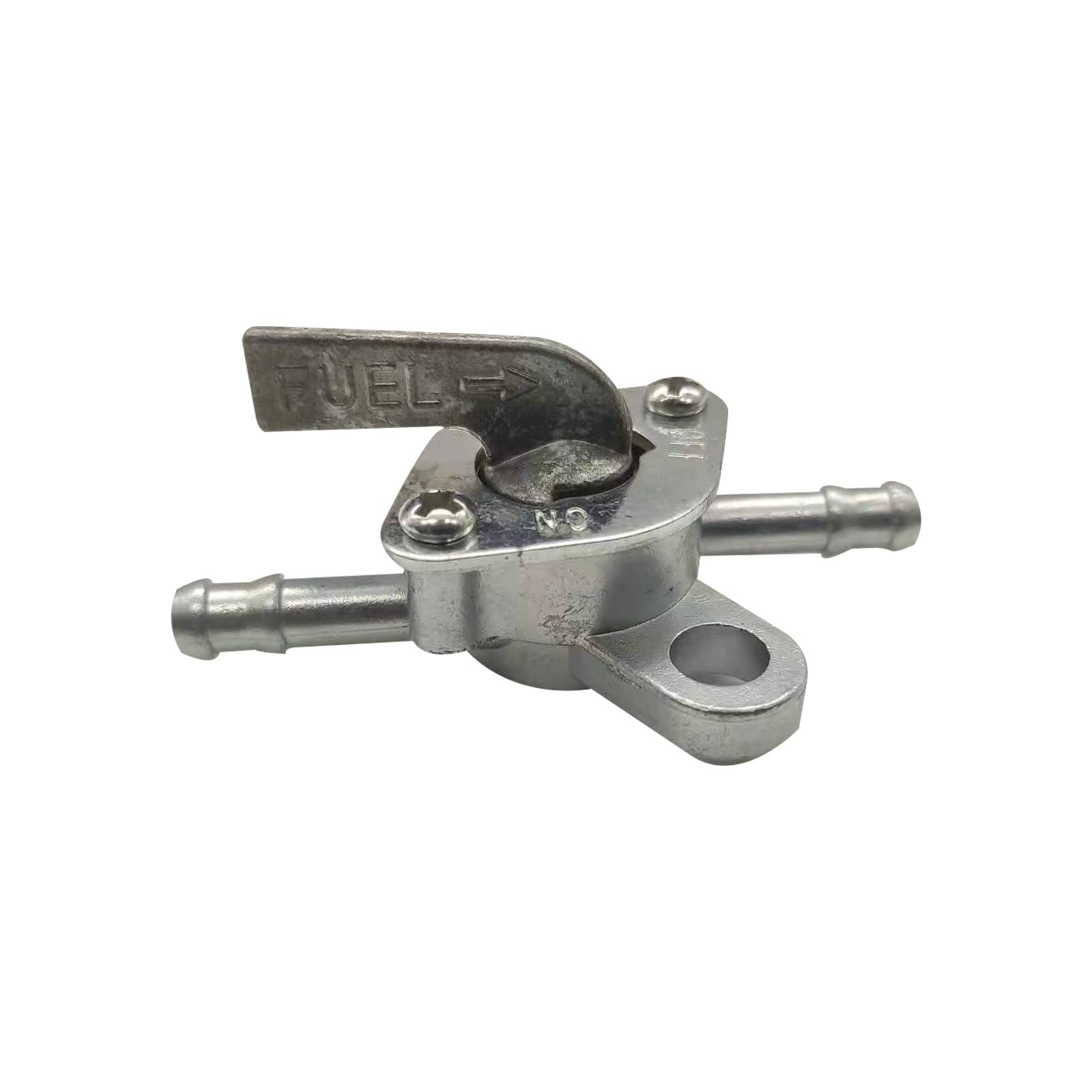 2 Pcs Inline Fuel Tank Tap Valve Petcock On-Off Switch For 50Cc 70Cc 90Cc 100Cc 110Cc Mini Bike Dirt Bike Pit Bike Tao Tao Pocket Motorcycle Scooter Moped Quad Atv And Go Karts 6Mm