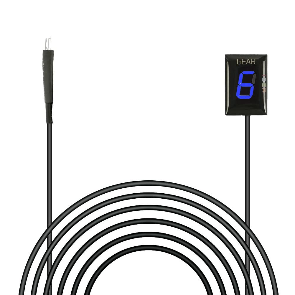 Idea Waterproof Motorcycle Gear Indicator For Honda Cb300F Cbr400R Cbr600Rr Fury Nc Motorcycle Gear Meter Led Digital Display Shift Lever Sensors