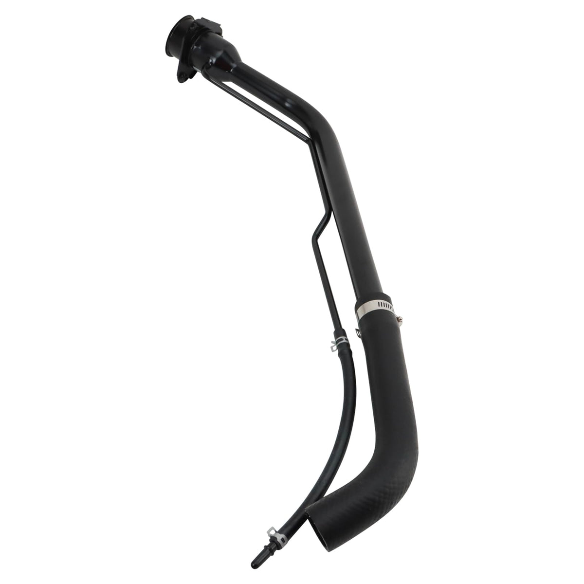 Trq Fuel Tank Filler Neck Black Compatible With 2011-2016 Ford F-250 Super Duty F-350 Super Duty