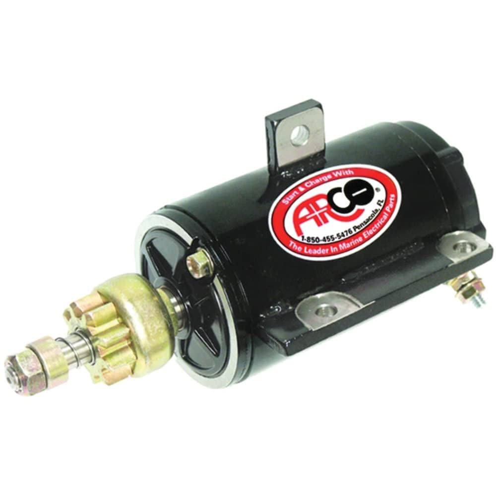 Arco 5370 Outboard Starter For Brp-Omc 55-75 Hp, 3-Cyl, 9-Tooth Drive Gear