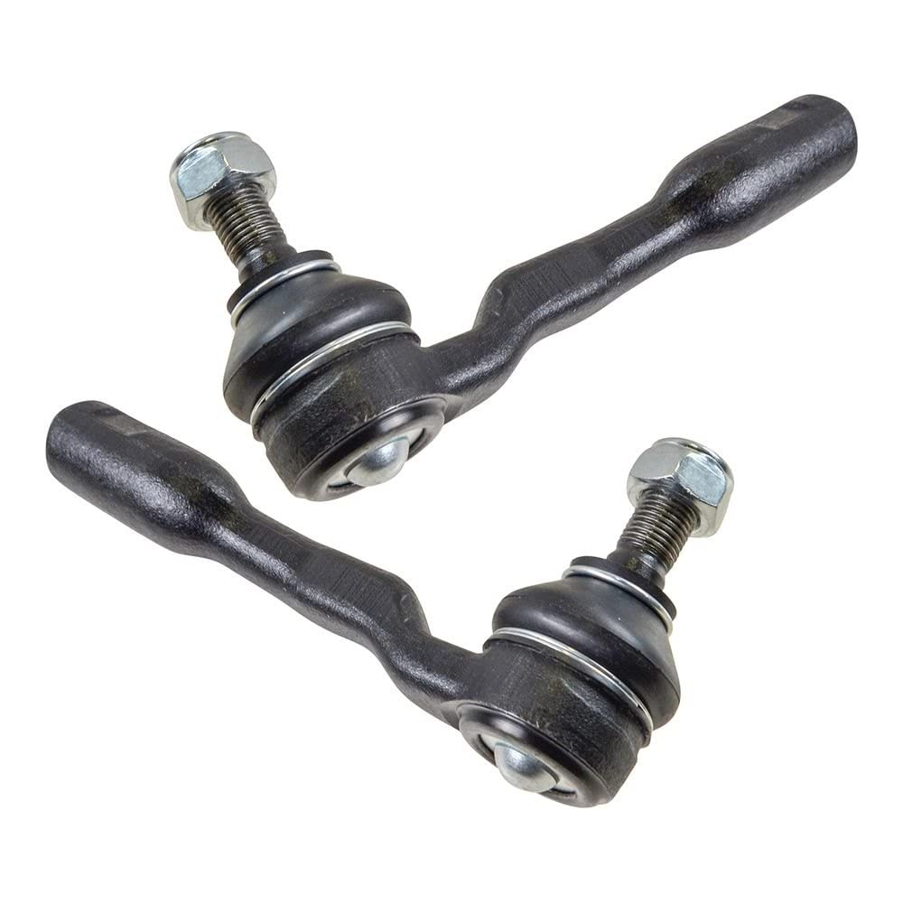 TRQ Front Outer Tie Rod Set Compatible with 2001-2002 Toyota Sequoia 2000-2002 Tundra