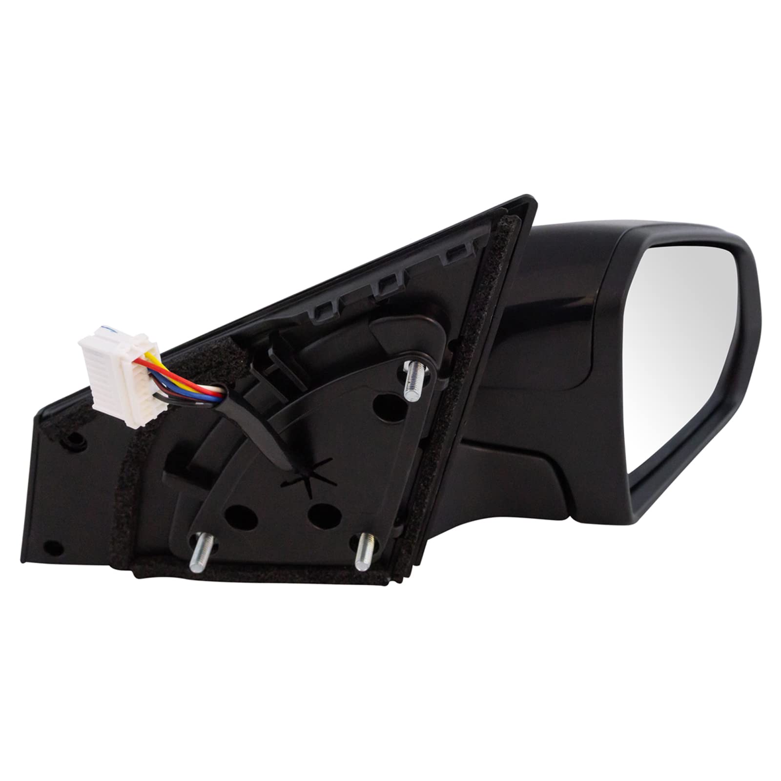 Trq Right Mirror Passenger Side Compatible With 2015-2017 Hyundai Sonata Hy1321204