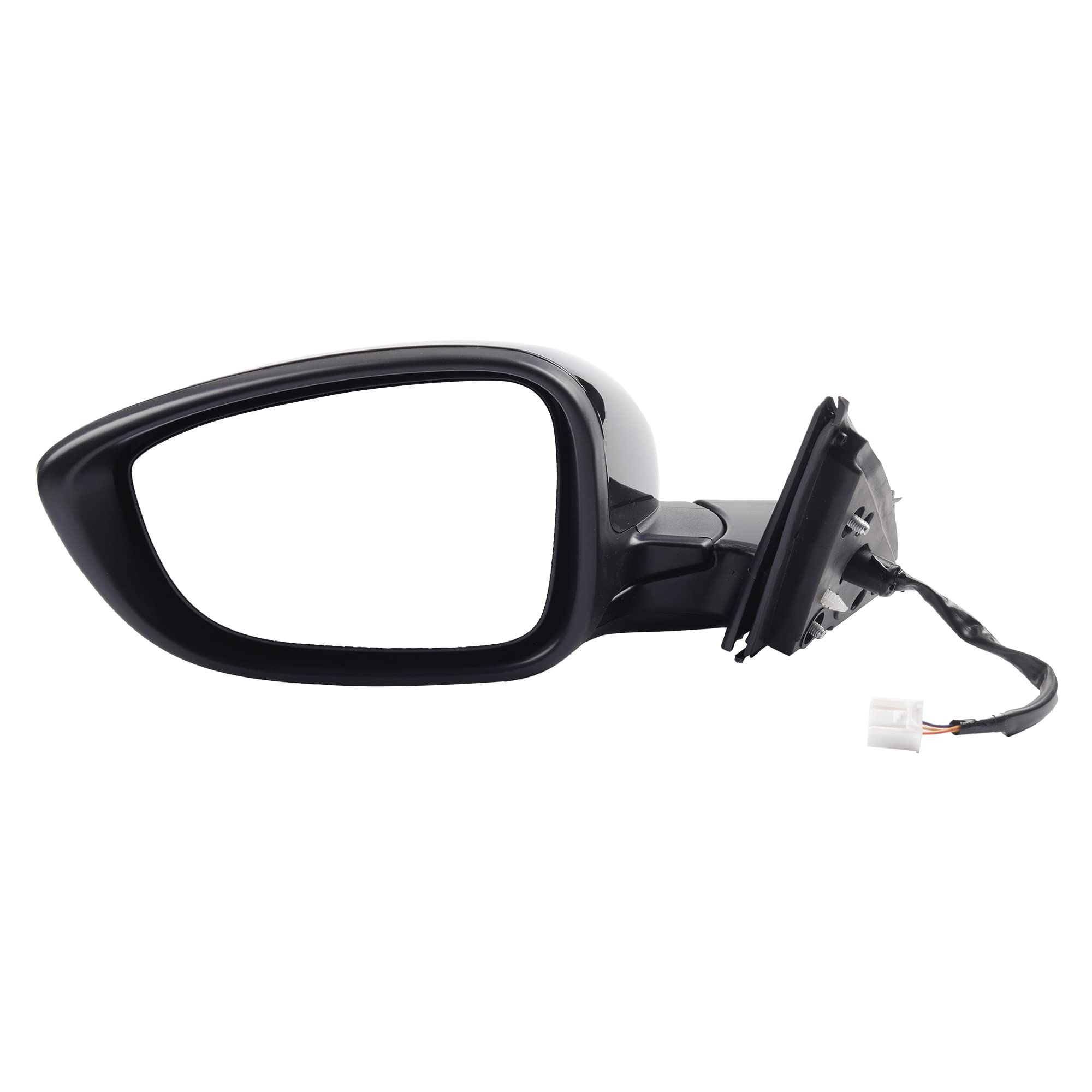 Dasbecan Left Driver Side Door Mirror Compatible With Honda Accord Lx Sport 1.5T 2018-2022 Power |Non-Heated|Paint To Match Repa