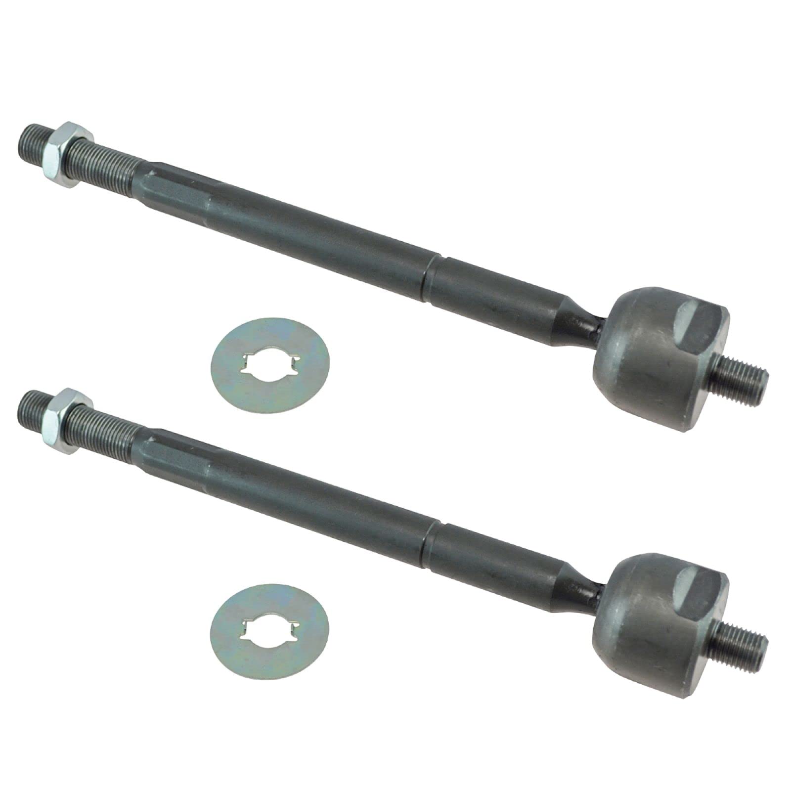 TRQ Front Inner Tie Rod Set Compatible with 2005-2022 Toyota Tacoma