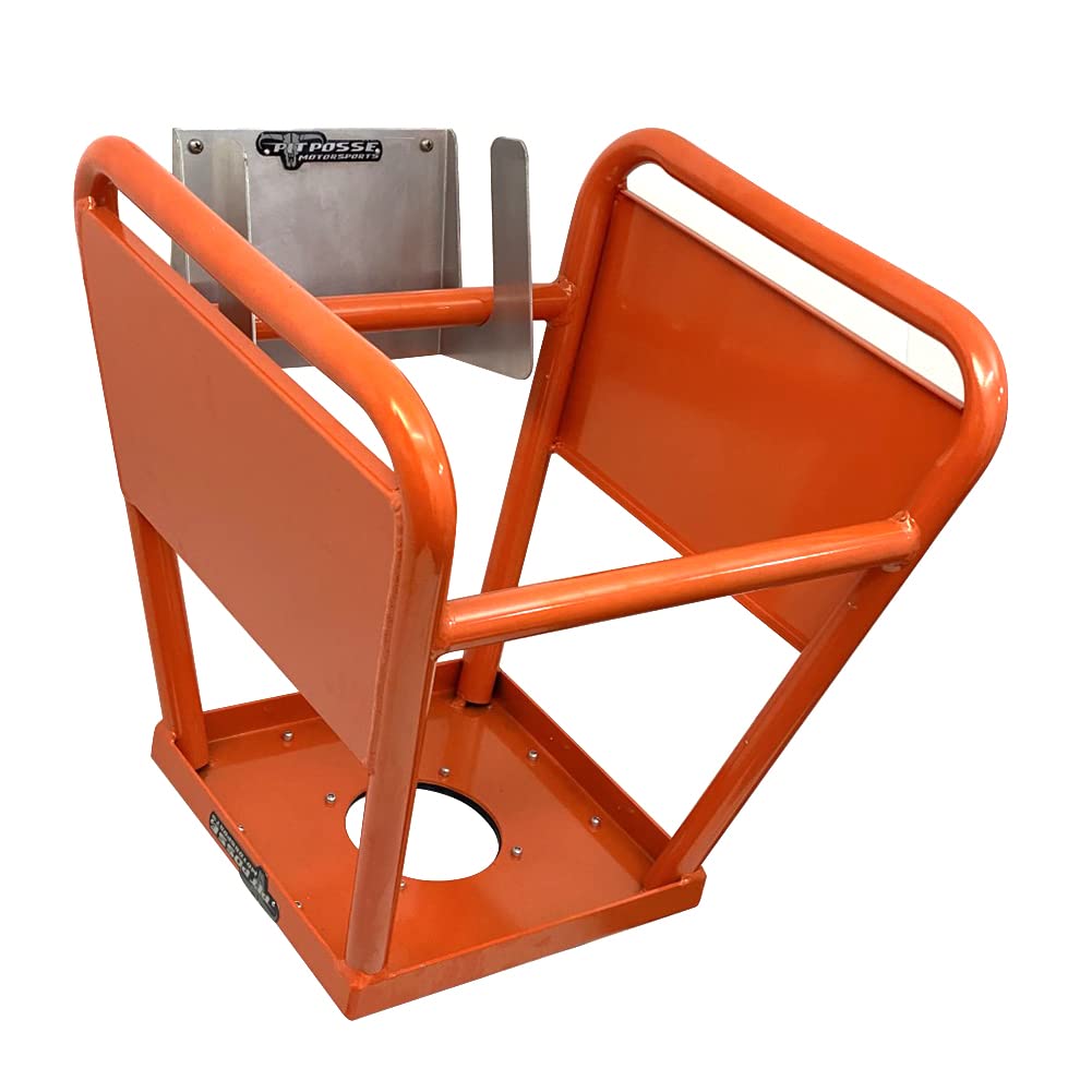 Pit Posse Pp3105 Motorcycle Dirt Bike Stand Holder Hook Enclosed Race Trailer Garage Shop - Made In Usa - Aluminum Dirtbike Mx S