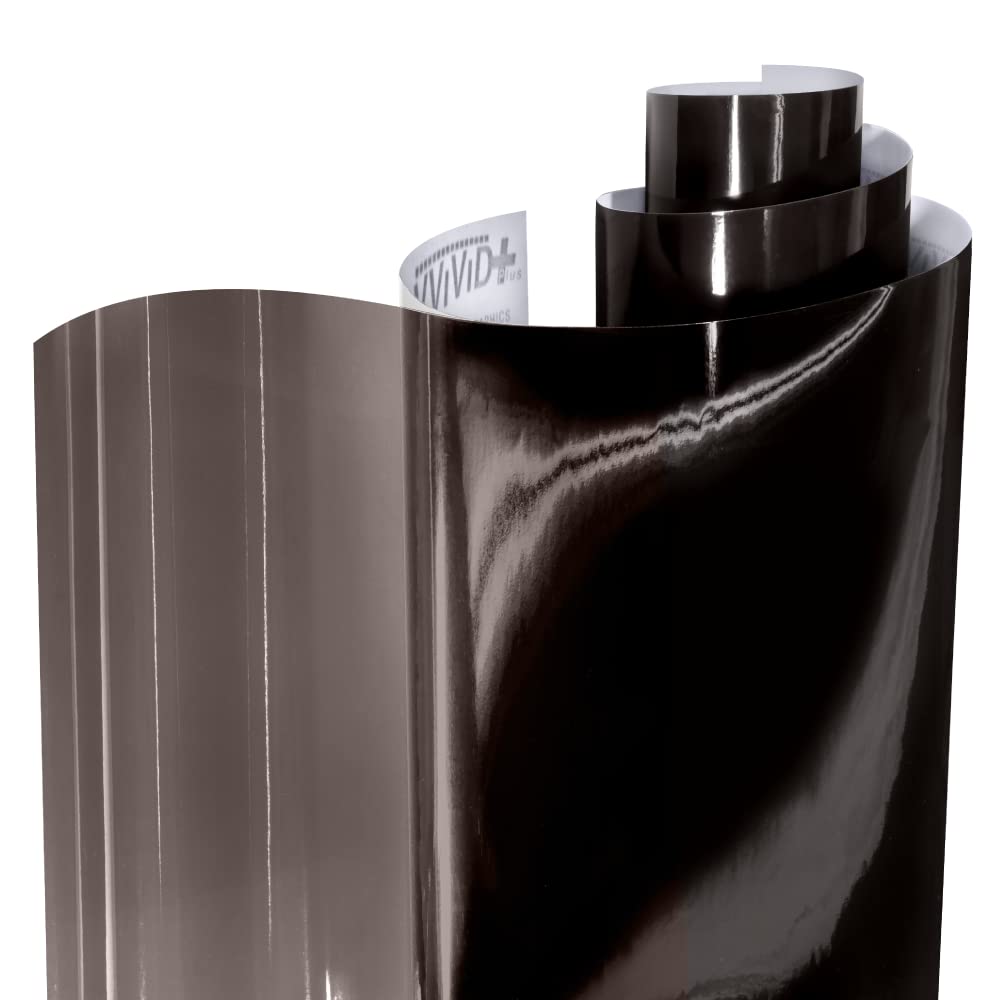 Vvivid Air-Tint Dark Black Headlight Taillight Tint Air-Release Vinyl Wrap Film Roll (60 Inch X 300 Inch (Extra-Large Roll))