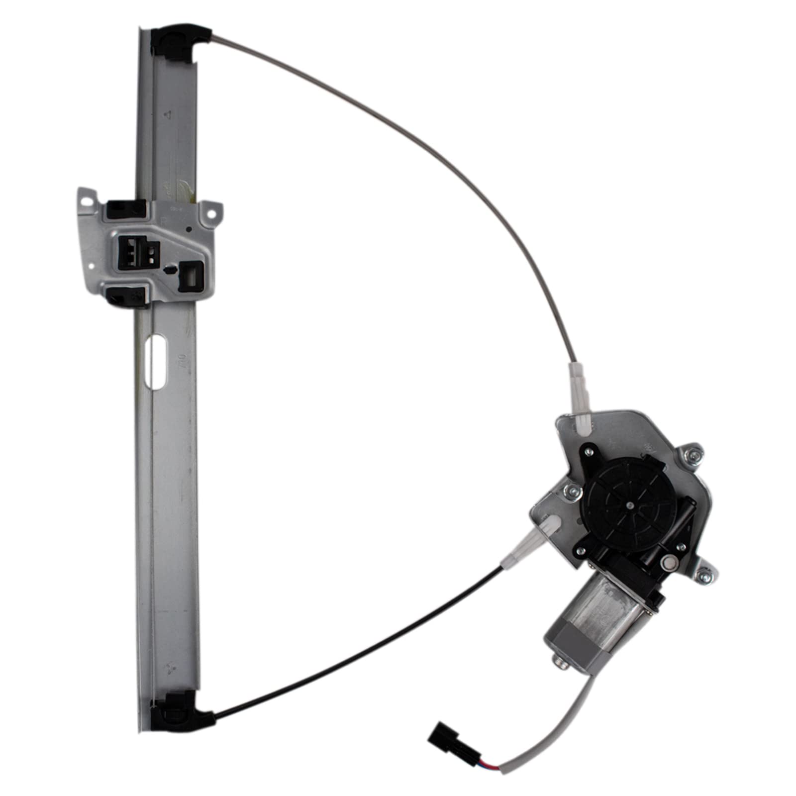 Trq Front Right Power Window Regulator & Motor Assembly Passenger Side Compatible With 2008-2012 Ford Escape 2008-2011 Mazda Tri