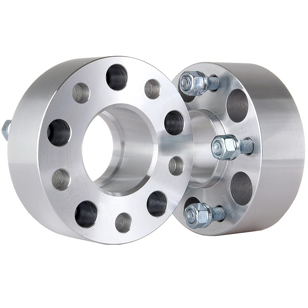 ECCPP Set of 2 Wheel Spacers Hubcentric 2'' 5x4.75 to 5x4.75 5 Lug Lip M12x1.5 70.5MM Fits for 1987-2005 for Chevrolet Blazer |