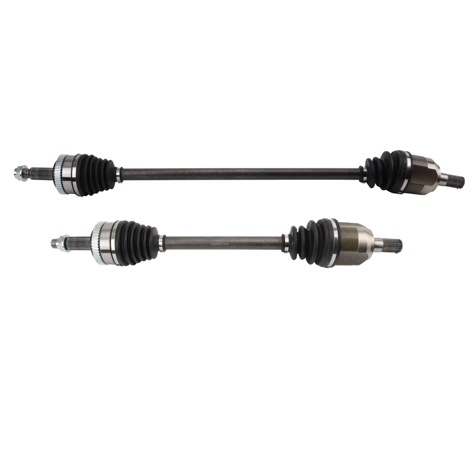 TRQ Front CV Axle Shaft Assembly Set Compatible with 11-13 Sportage 10-13 Tucson