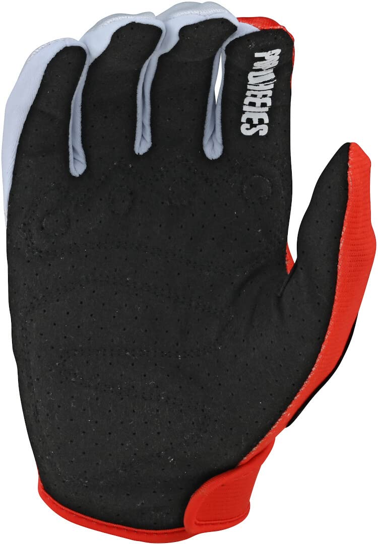 Troy Lee Designs Motocross Motorcycle Dirt Bike Racing Mountain Bicycle Riding Gloves, Youth Girls & Boys Gp Glove (Orange, Medi