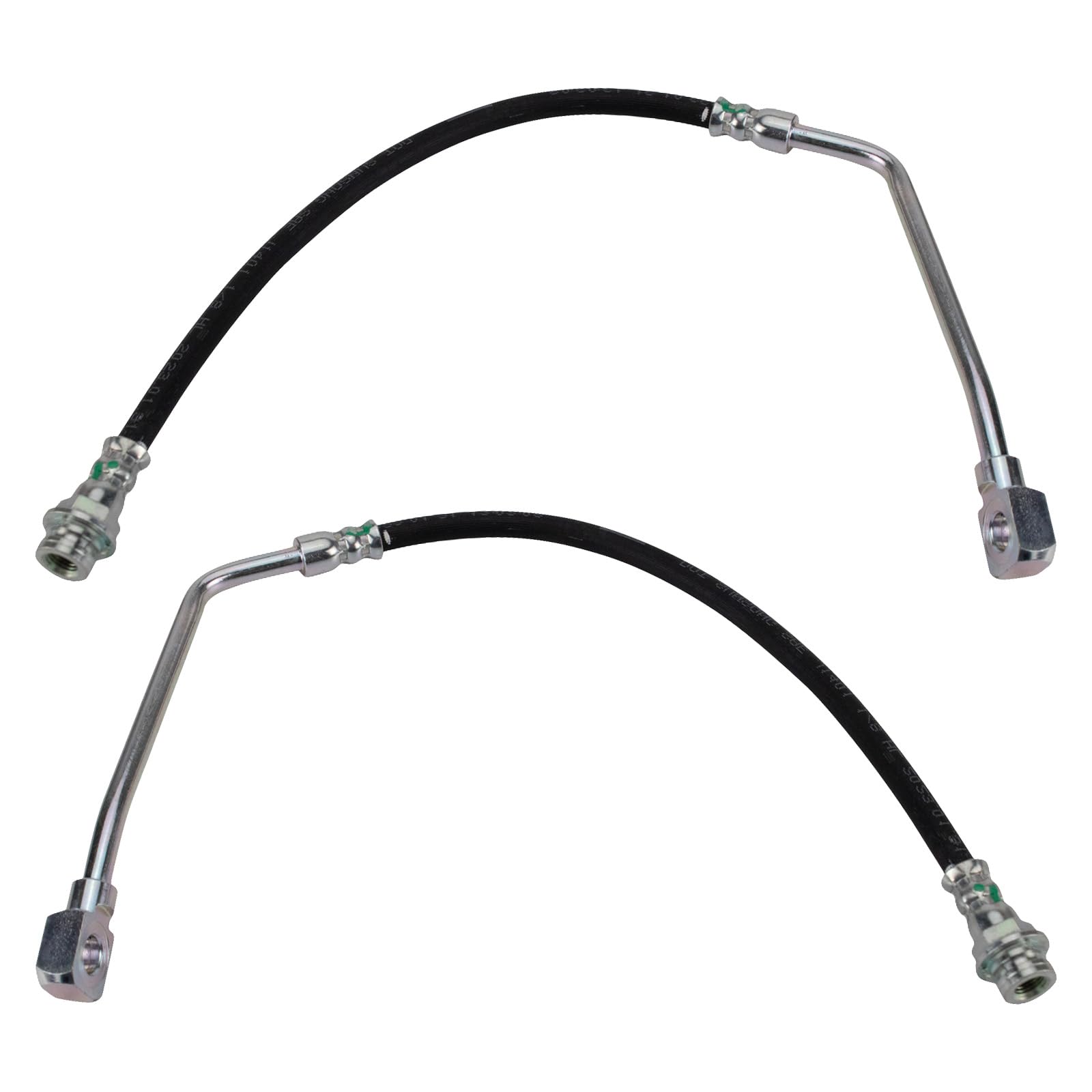 Trq Front Brake Hose Compatible With 92-94 Blazer 88-99 K1500 Suburban K2500 95-00 Tahoe Yukon
