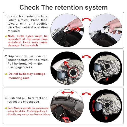 Triangle Motorcycle Helmets Full Face Open Face Helmet 3/4 For Men Dual Visor With Internal Tinted Sunshield Dot Approved, Black, Xx-large Triangle Motorcycle Helmets Full Face Open Face Helmet 3/4 For Men Dual Visor With Internal Tinted Sunshield Dot Approved, Black, Xx-large