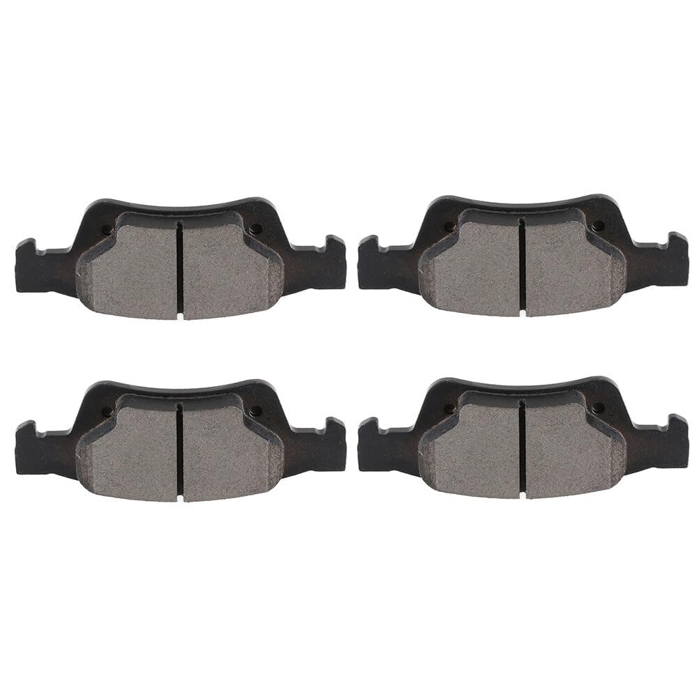Cciyu D1498 Rear Semi-Metallic Disc Brake Pads Kit For Dodge For Durango 2011-2018,For Jeep Grand Cherokee 2011-2019 4Pcs