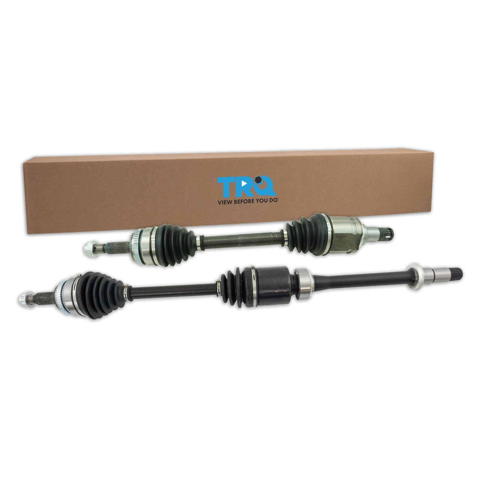 TRQ Front CV Axle Shaft Assembly Set Compatible with 2014-2015 Toyota Camry