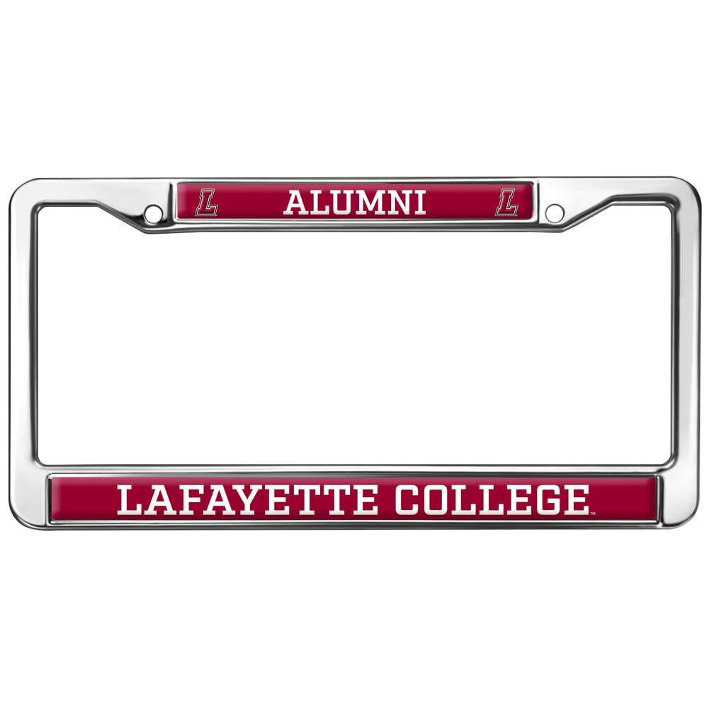Lafayette College Alumni Full Size Standard License Plate Metal Frame