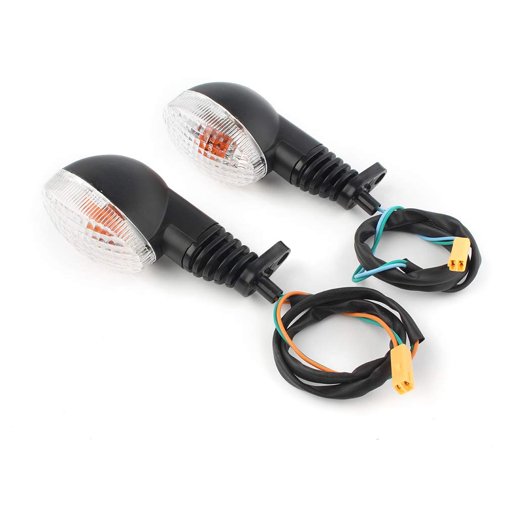 GZYF 1 Pair Motorcycle Turn Signal Indicator Light Lamp for KAWASAKI NINJA 250R 2008-2012 / KLX 250SF 2009-2010 / KLX250S 2009-2
