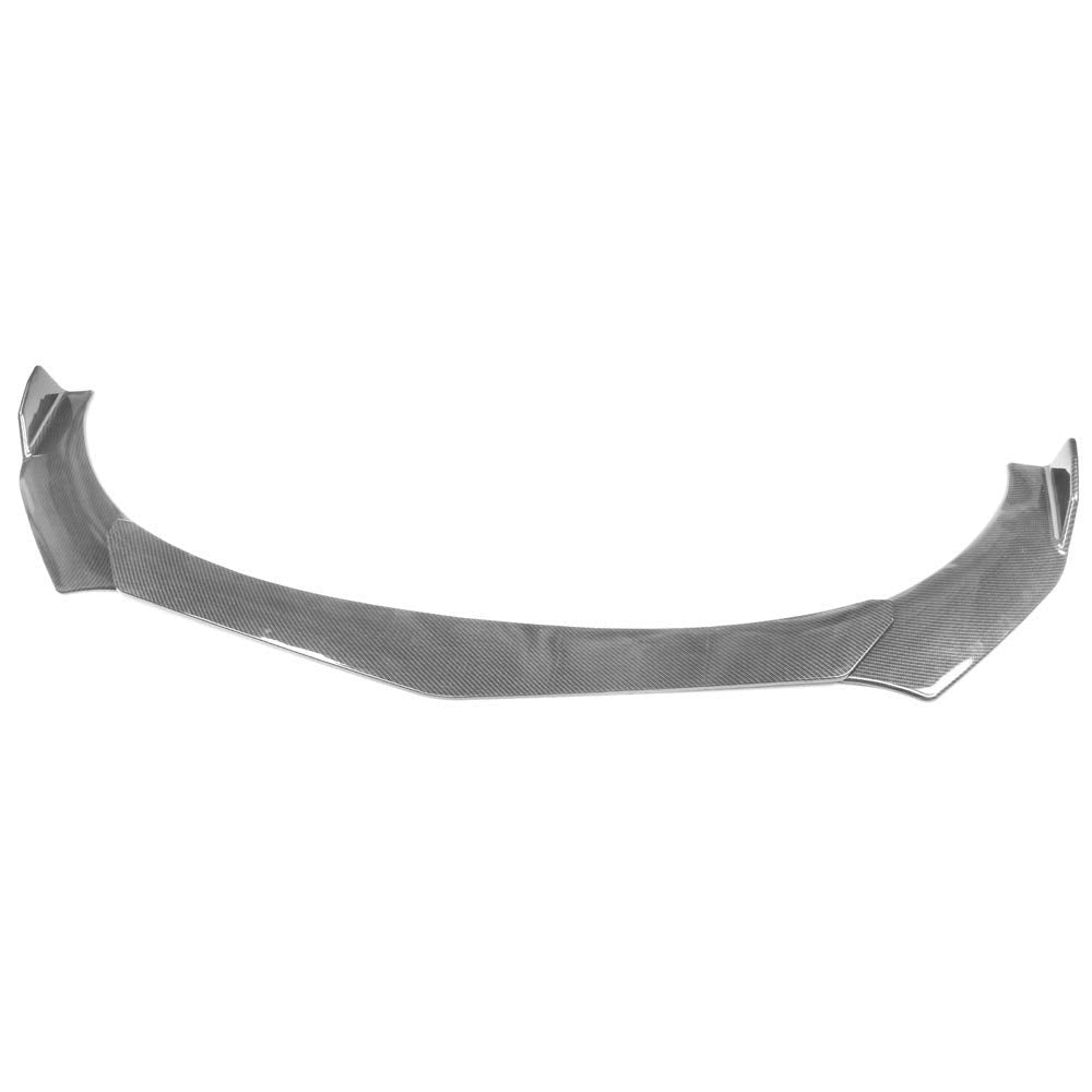 IKON MOTORSPORTS, Compatible with 62''-66'' Width Car, Adjustable B Style Front Bumper Lip Chin Splitter Spoiler Air Dam Carbon