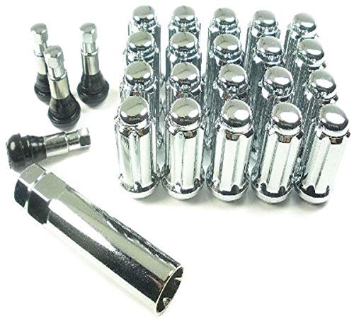 West Coast Accessories W5596St 9/16'' Spline Closed End Wheel Truck Lug Nut Inst