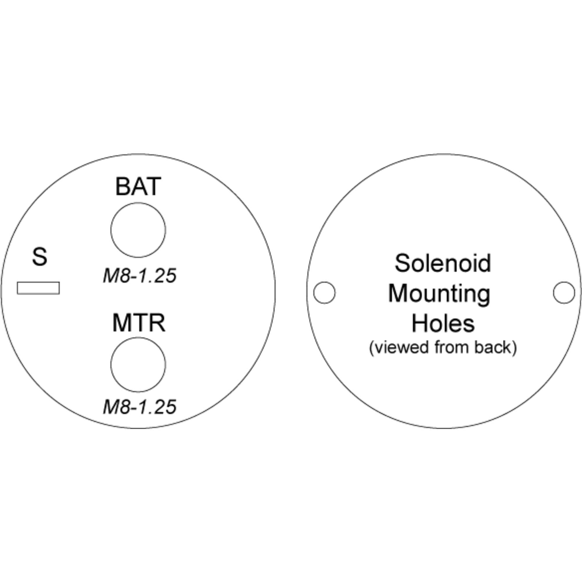 Db Electrical 245-52050 New Starter Solenoid Compatible With/Replacement For, Kawasaki, 053400-5180, 053400-7130, 053400-7800, 0