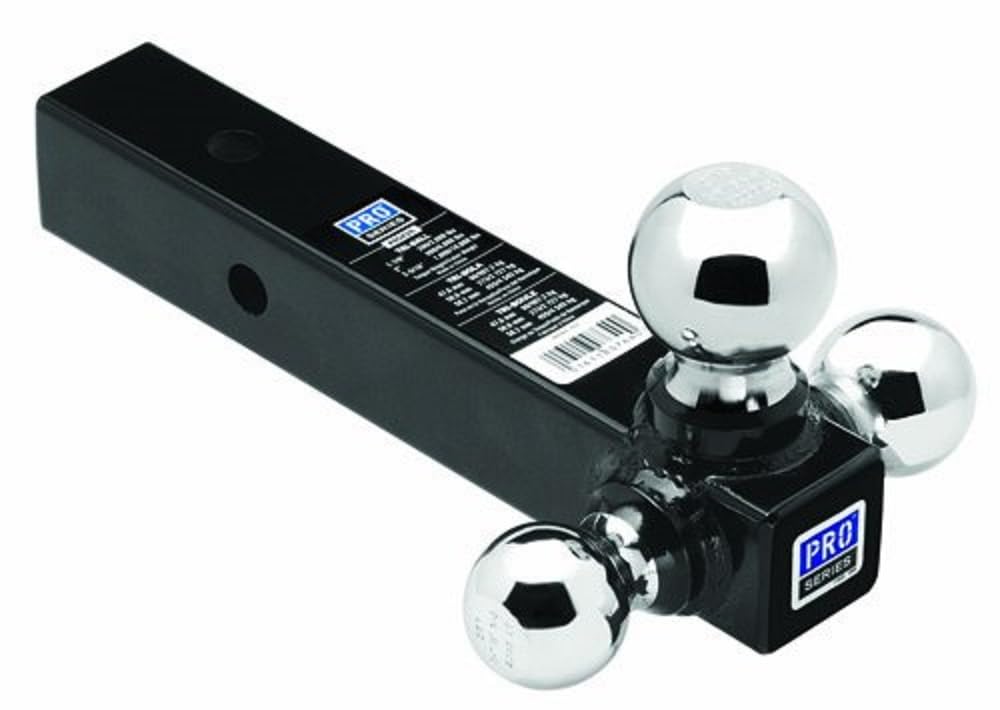 Pro-Series 80426 Chrome Tri-Ball Hollow Shank