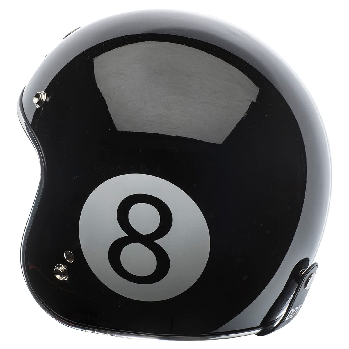 Torc (T50 Route 66) 3/4 Helmet With Baller Graphic (Black, X-Small)